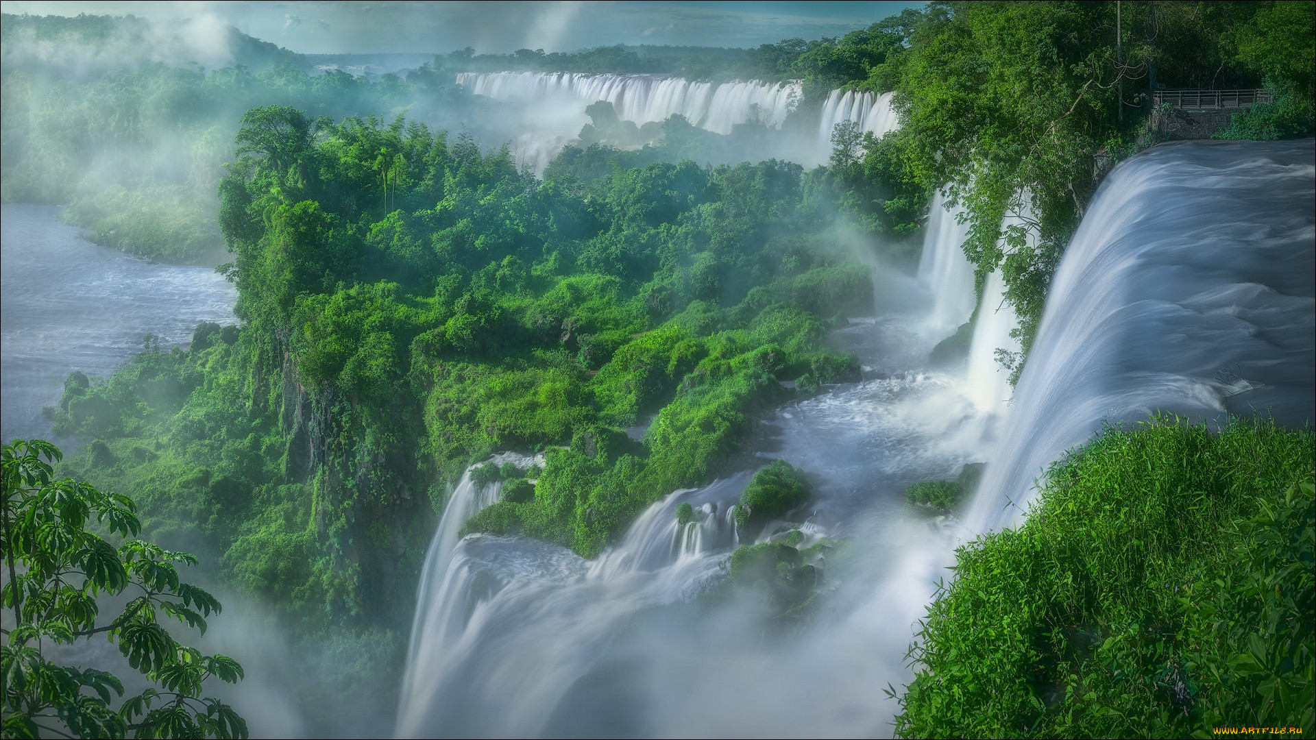 , , , , nature, argentina, view, waterfall, 